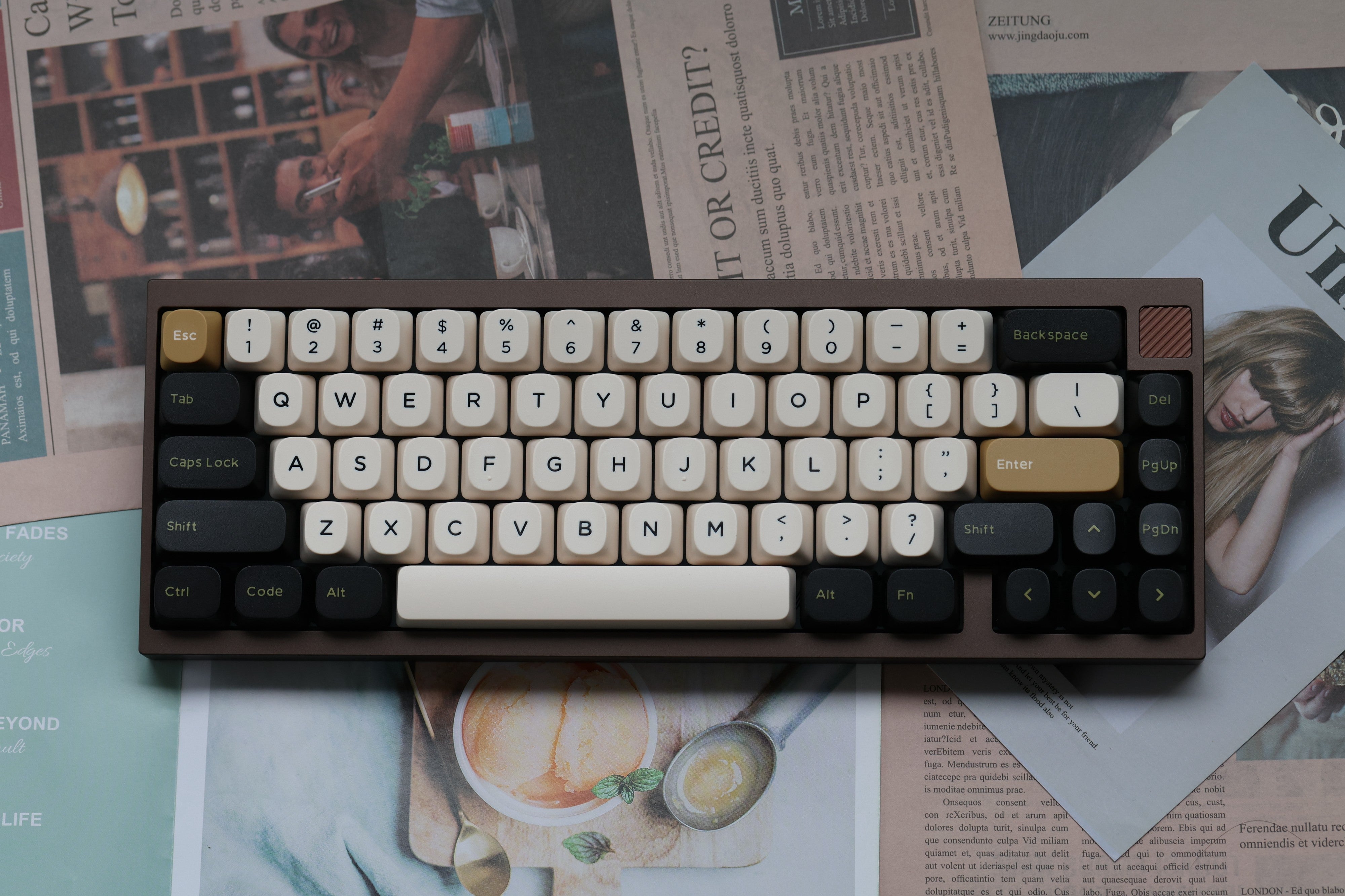 YMK Lvory keycaps